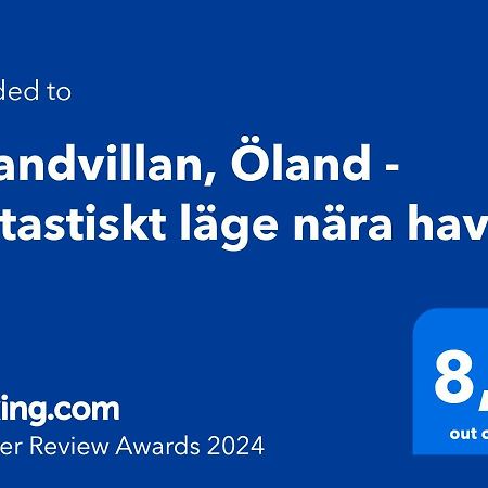 Strandvillan, Oeland - Fantastiskt Laege Naera Havet! Löttorp Extérieur photo